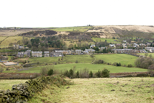 Greenfield and Greenbelt site at Shaw's Pallet Works, Diggle  (Photo: Paul Marsh)