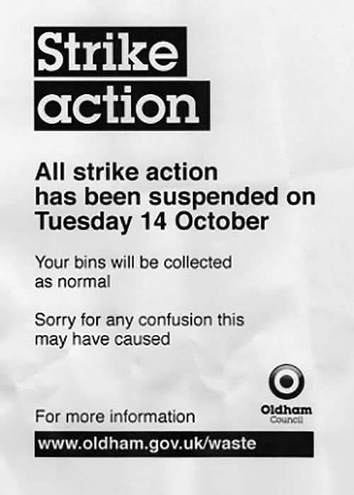 Strike Action Suspended