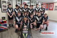 The caps fit Saddleworth rugby league players ahead of historic Caribbean tour