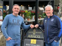 Uppermill FC toasts sponsorship agreement with Caffe Grande Abaco