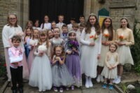 Harvest Queen Amelia keeps At Home tradition alive