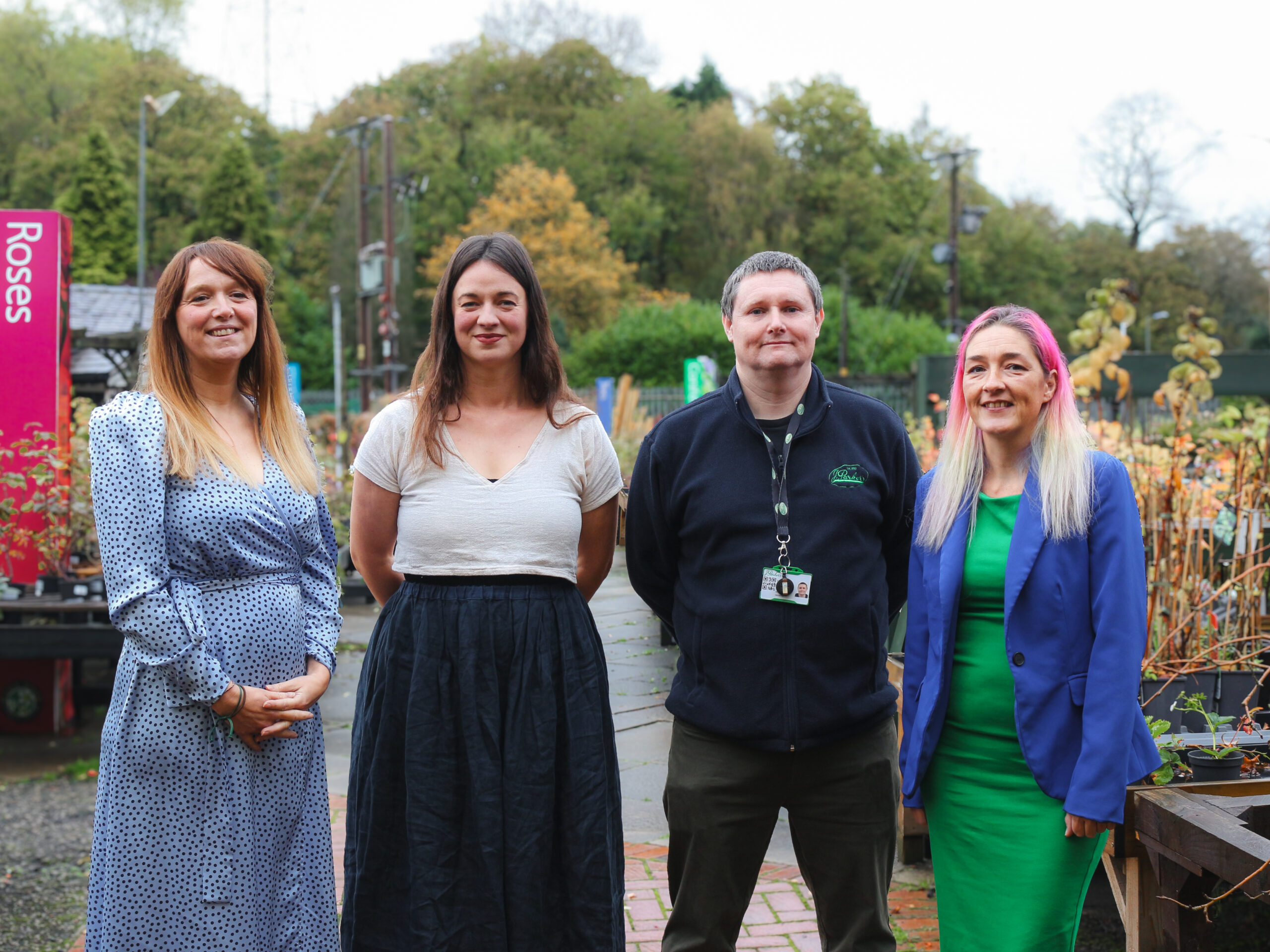TV gardener digs deep for charity on Daisy Nook visit