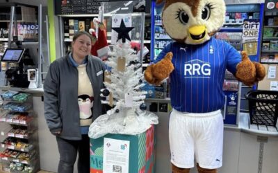 Uppermill Co-op launches Christmas toy appeal in support of Oldham Athletic